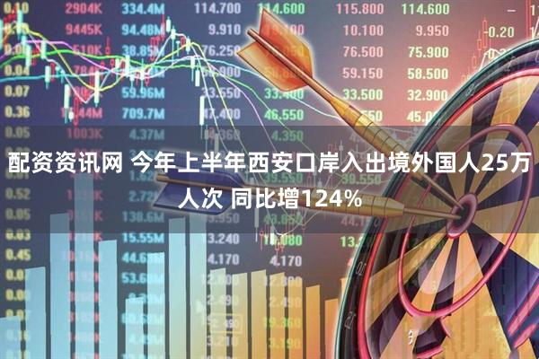 配资资讯网 今年上半年西安口岸入出境外国人25万人次 同比增124%