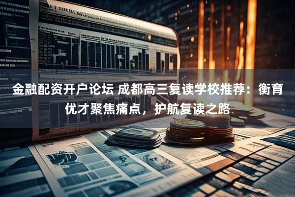 金融配资开户论坛 成都高三复读学校推荐：衡育优才聚焦痛点，护航复读之路